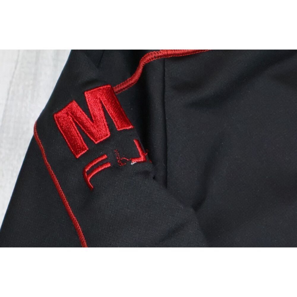 Nike Men's XL Black/Red Long Sleeve Pullover 1/4 Zip Sweater Dri Fit Milwaukee - Picture 10 of 10